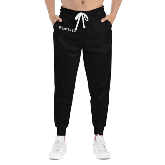 Proverbs 3:5 Athletic Joggers