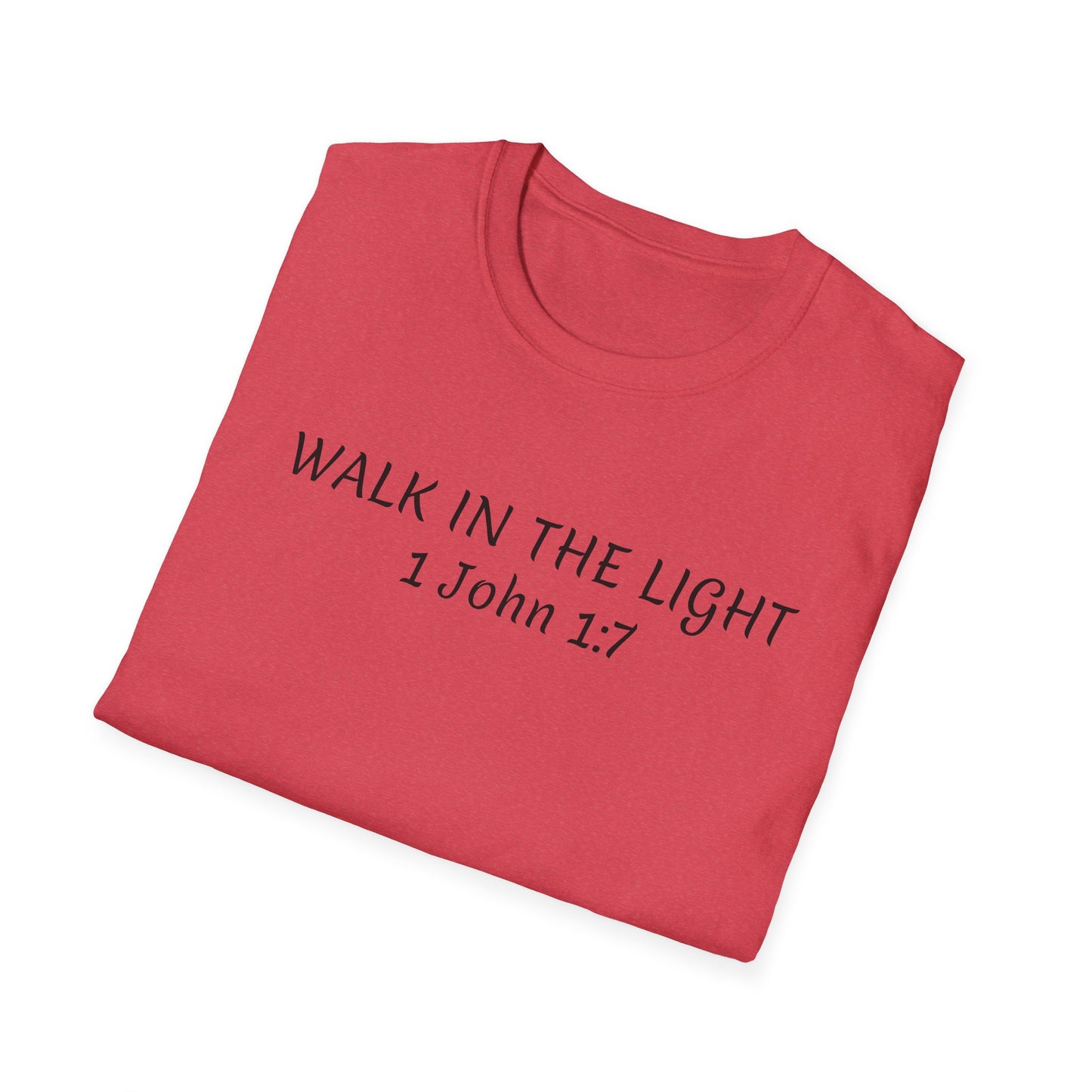 Walk In The Light- Unisex Softstyle T-Shirt