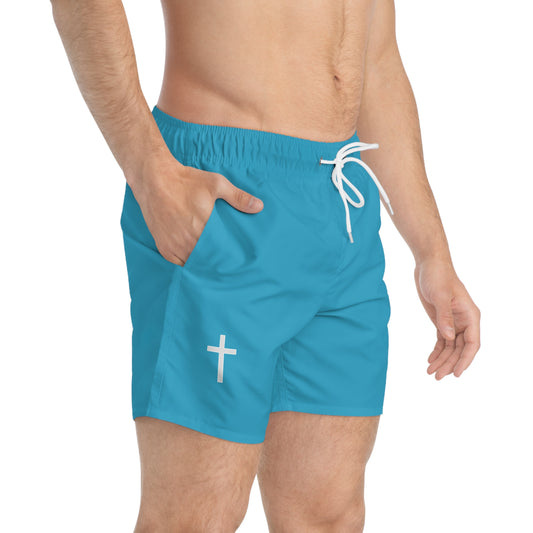 Cross- Swim Trunks (AOP)