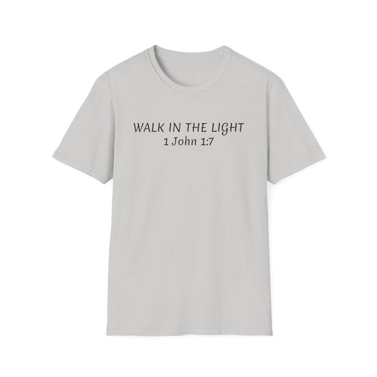 Walk In The Light- Unisex Softstyle T-Shirt
