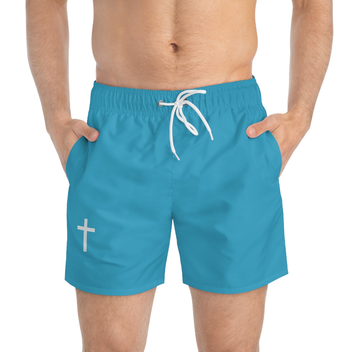 Cross- Swim Trunks (AOP)