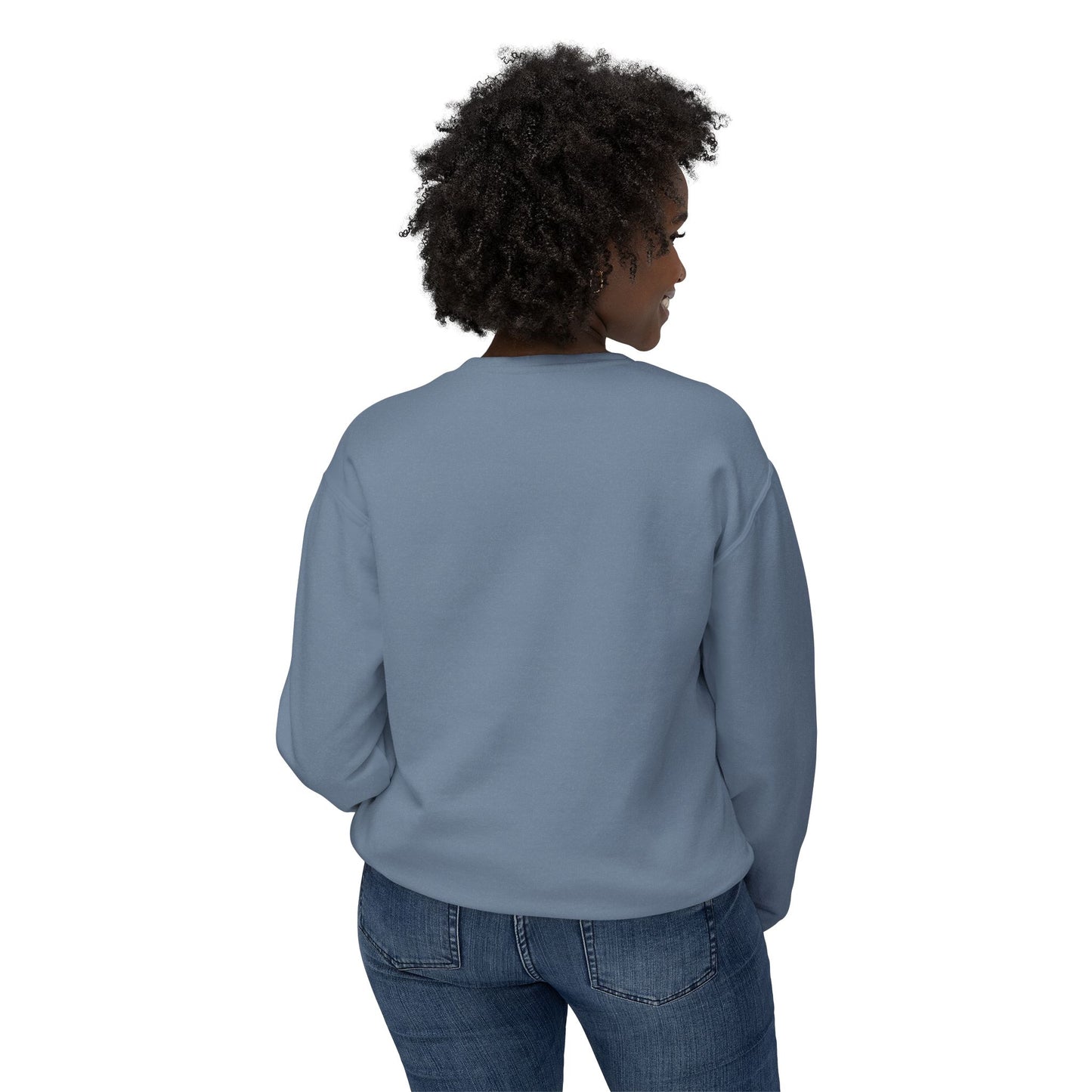 Gods Greater Than Highs and Lows- Unisex Lightweight Crewneck Sweatshirt
