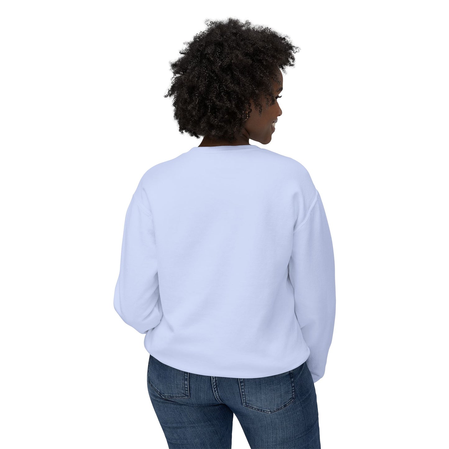 Gods Greater Than Highs and Lows- Unisex Lightweight Crewneck Sweatshirt