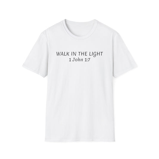Walk In The Light- Unisex Softstyle T-Shirt