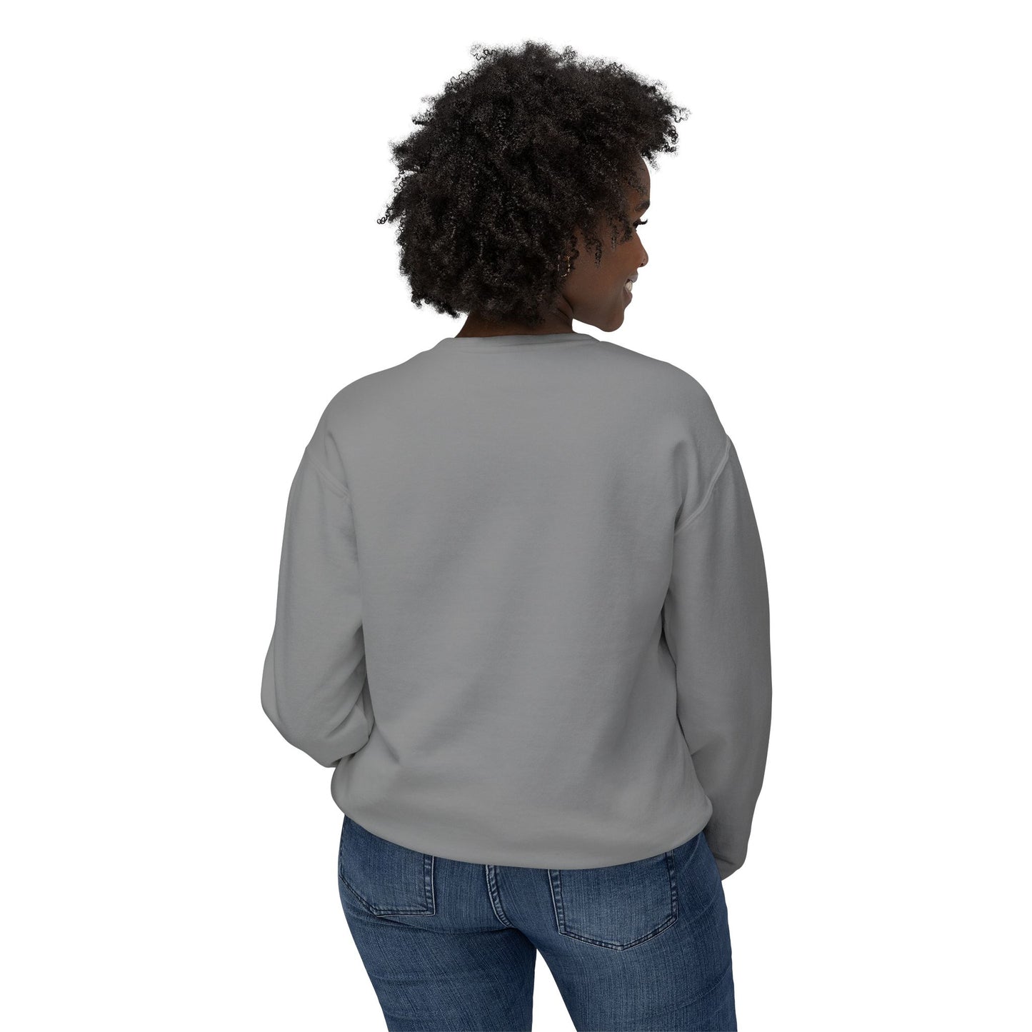 Gods Greater Than Highs and Lows- Unisex Lightweight Crewneck Sweatshirt
