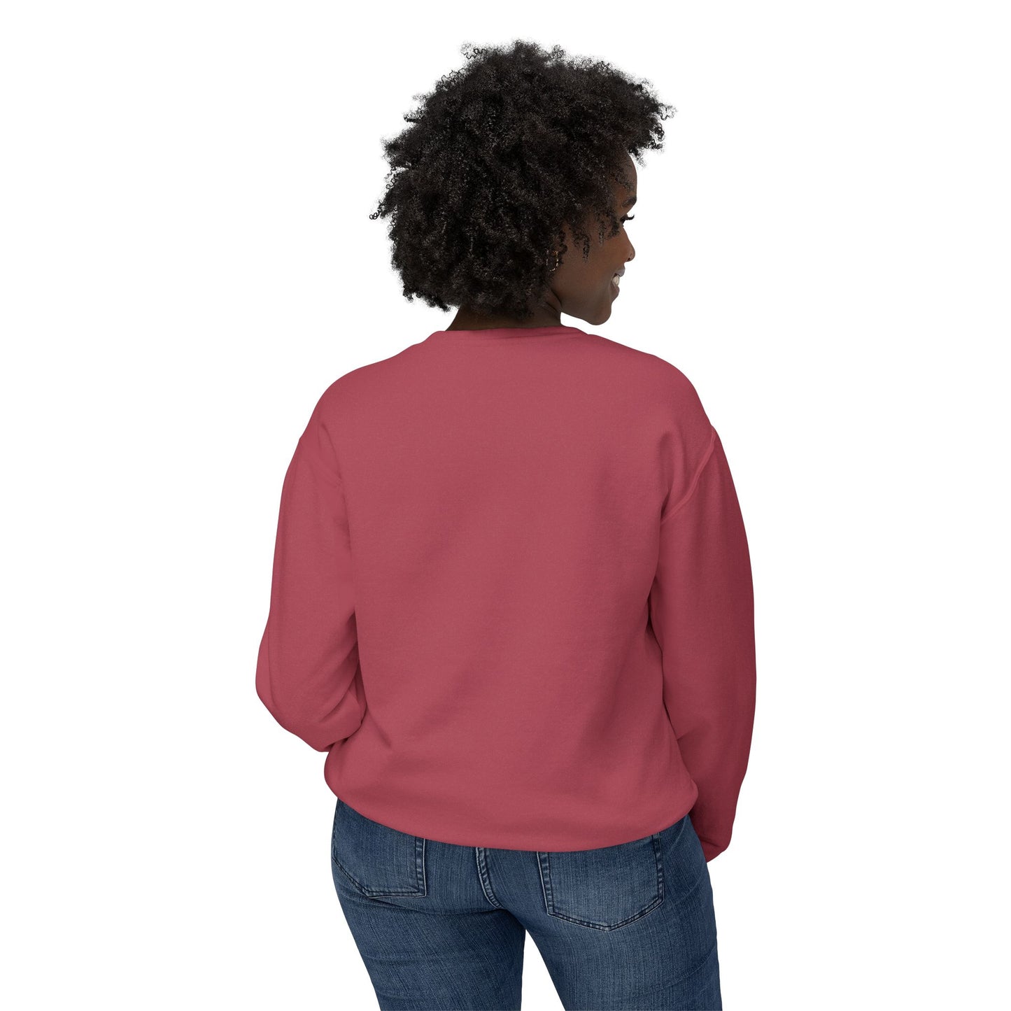 Gods Greater Than Highs and Lows- Unisex Lightweight Crewneck Sweatshirt